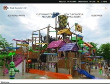 Tablet Screenshot of myparksupply.com
